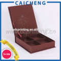 Book Shape Cardboard Paper Packing Tea Box with Magnetic